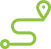 Map icon depicting a directional arrow, symbolizing navigation or wayfinding on a digital map interface.