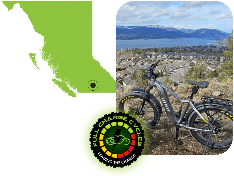 California's best electric bike showcased against a scenic backdrop, highlighting its sleek design and eco-friendly features.